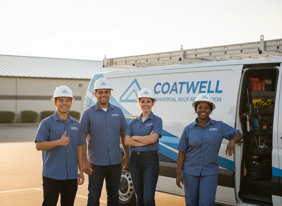 Commercial roof coating company in Arcadia, MI